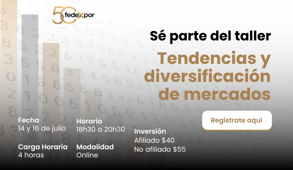 Taller Tendencias y diversificación de mercados | Julio 2026